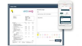 Digitale Notizen auf Dokumenten in der DOCBOX